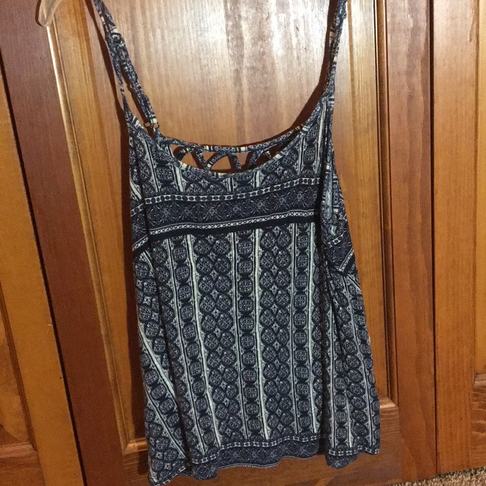Boho patterned tank